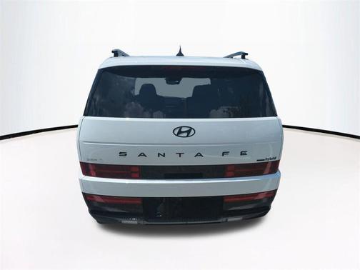 Serenity White 2026 Hyundai SANTA FE HEV Calligraphy