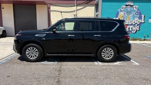 Super Black 2021 Nissan Armada SV 2WD