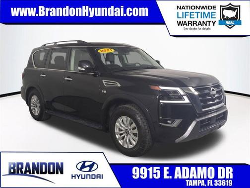 Super Black 2021 Nissan Armada SV 2WD
