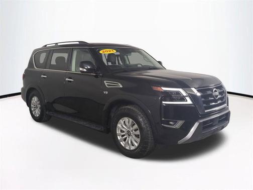 Super Black 2021 Nissan Armada SV 2WD