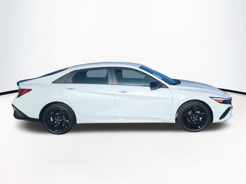 Serenity White 2026 Hyundai ELANTRA Sport