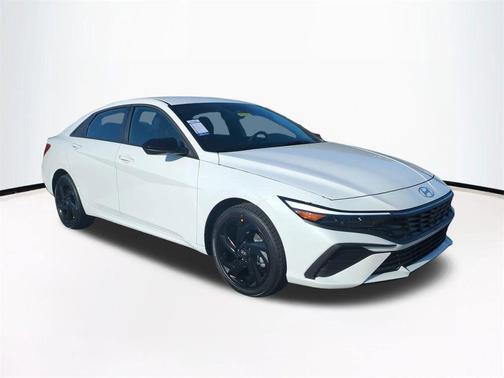 Serenity White 2026 Hyundai ELANTRA Sport