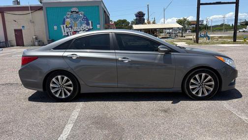 Harbor Gray Metallic 2014 Hyundai SONATA Limited 2.0T