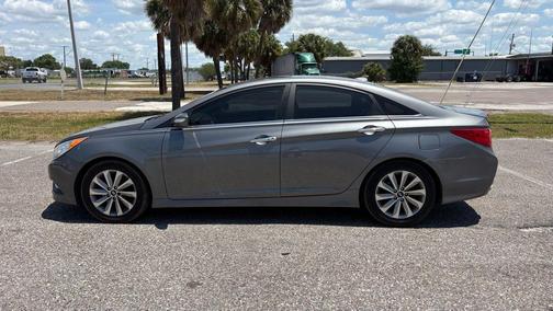 Harbor Gray Metallic 2014 Hyundai SONATA Limited 2.0T