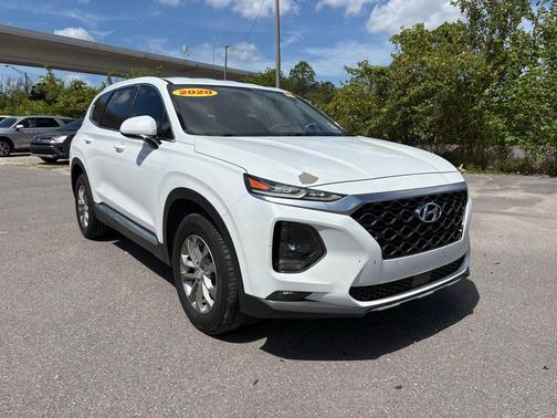 Quartz White 2020 Hyundai SANTA FE SEL 2.4