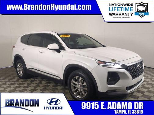 Quartz White 2020 Hyundai SANTA FE SEL 2.4