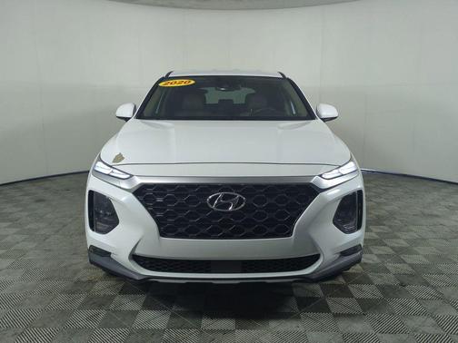 Quartz White 2020 Hyundai SANTA FE SEL 2.4