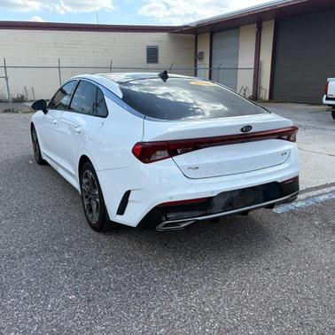 Glacial White Pearl 2021 Kia K5 EX