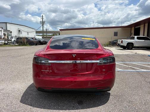 Red Multi-Coat 2017 Tesla Model S 75