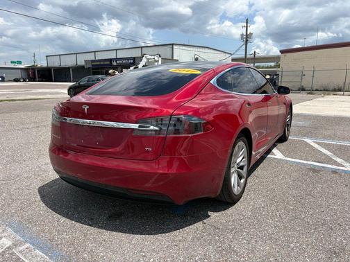 Red Multi-Coat 2017 Tesla Model S 75