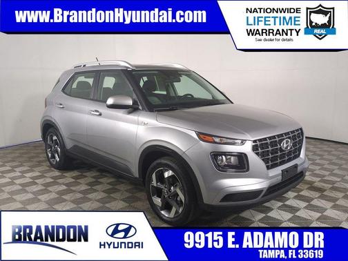 Shimmering Silver 2024 Hyundai VENUE SEL