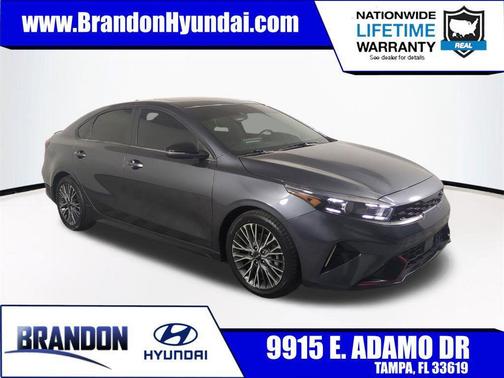 Gravity Gray 2022 Kia Forte GT-Line