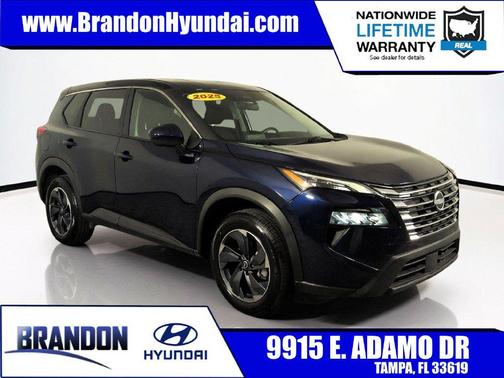 Deep Ocean Blue 2025 Nissan Rogue SV