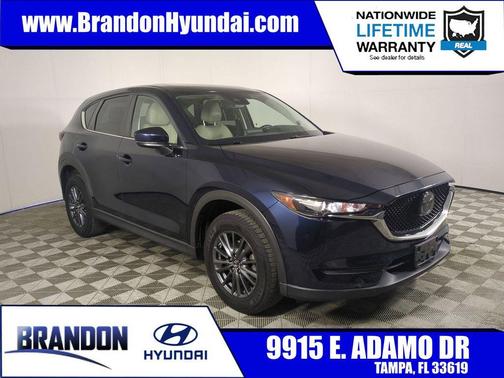 Deep Crystal Blue Mica 2019 Mazda CX-5 Touring