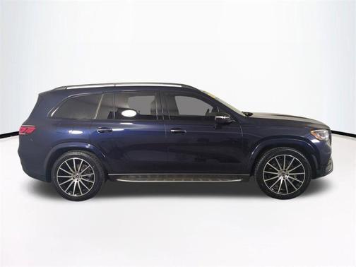 Blue 2022 Mercedes-Benz GLS 450 4MATIC