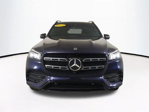 Blue 2022 Mercedes-Benz GLS 450 4MATIC