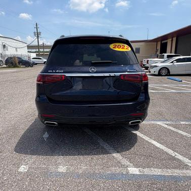 Blue 2022 Mercedes-Benz GLS 450 4MATIC