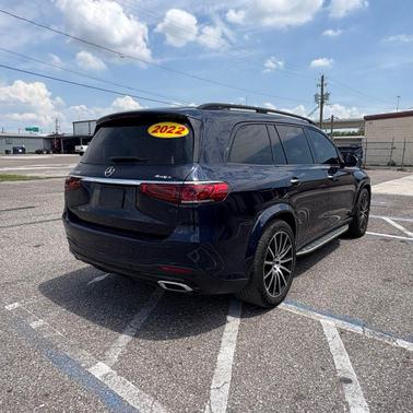 Blue 2022 Mercedes-Benz GLS 450 4MATIC