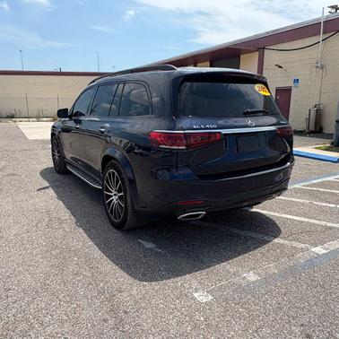 Blue 2022 Mercedes-Benz GLS 450 4MATIC
