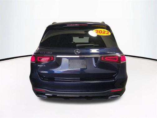 Blue 2022 Mercedes-Benz GLS 450 4MATIC