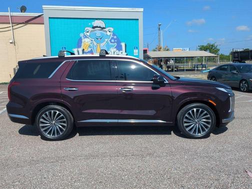 Sierra Burgundy 2024 Hyundai PALISADE Calligraphy