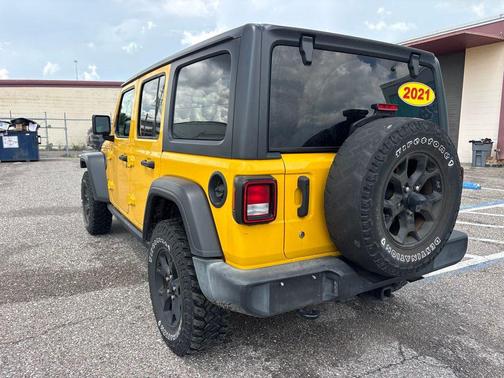 Baja Yellow Clearcoat 2021 Jeep Wrangler Willys
