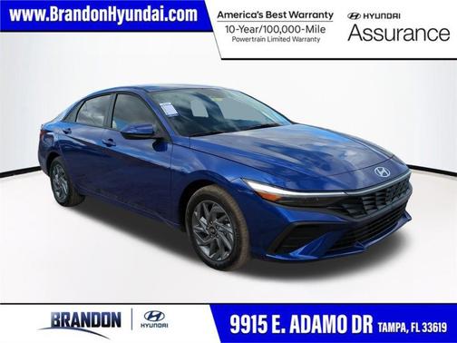 2026 Hyundai ELANTRA HEV Blue