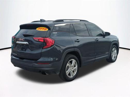Blue Steel Metallic 2018 GMC Terrain SLE