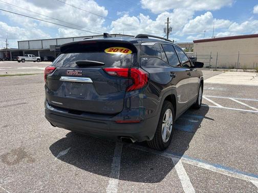 Blue Steel Metallic 2018 GMC Terrain SLE