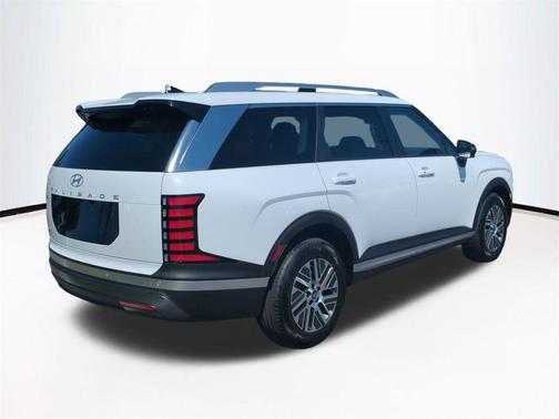 White Pearl 2026 Hyundai Palisade Hybrid Blue SEL 7P