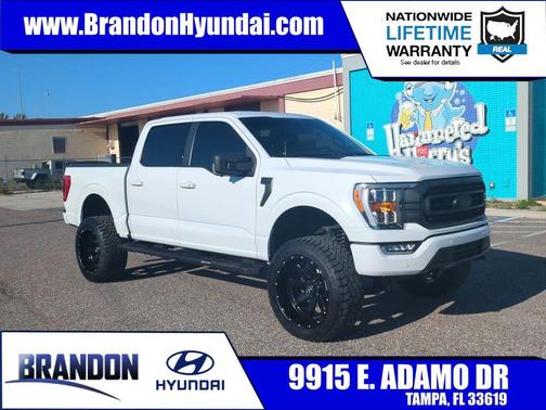 Oxford White 2021 Ford F-150 XLT