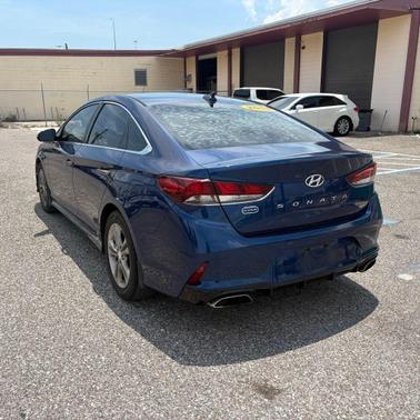 Lakeside Blue 2018 Hyundai SONATA Sport