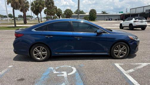 Lakeside Blue 2018 Hyundai SONATA Sport
