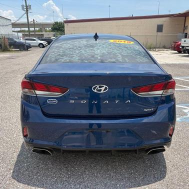 Lakeside Blue 2018 Hyundai SONATA Sport