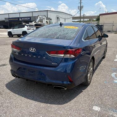 Lakeside Blue 2018 Hyundai SONATA Sport