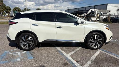 Pearl White 2017 Nissan Murano Platinum