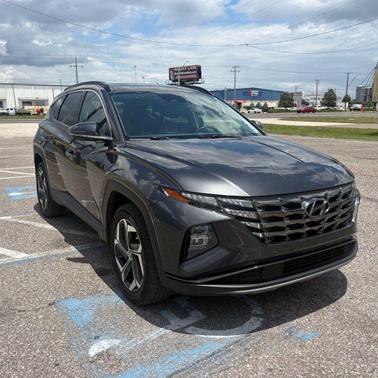 Portofino Gray 2023 Hyundai TUCSON Limited