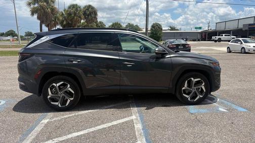 Portofino Gray 2023 Hyundai TUCSON Limited