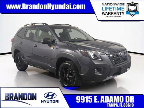 Gray Metallic 2022 Subaru Forester Wilderness