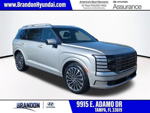 Silver Metallic 2026 Hyundai Palisade Hybrid Calligraphy