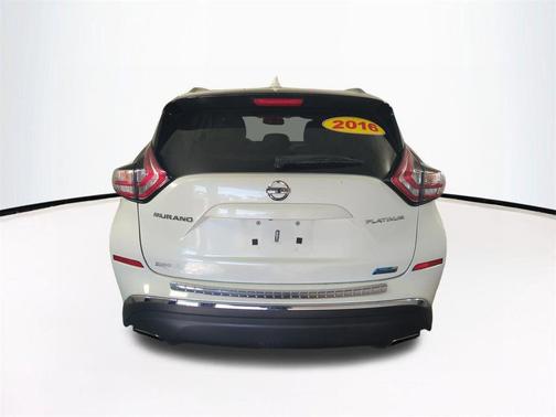 Pearl White 2016 Nissan Murano Hybrid Platinum
