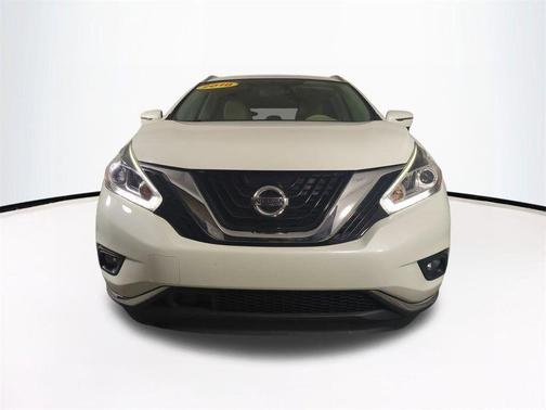 Pearl White 2016 Nissan Murano Hybrid Platinum