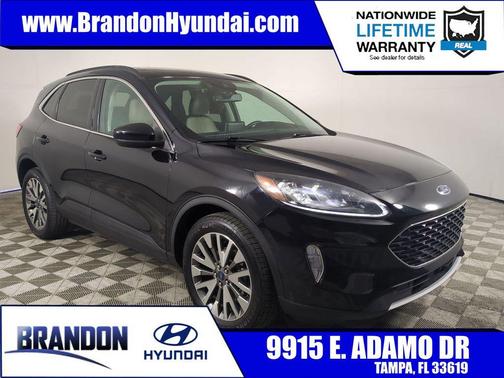 Black Metallic 2022 Ford Escape Titanium