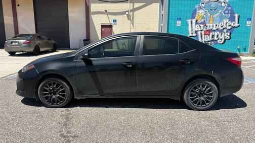 Black Sand Pearl 2018 Toyota Corolla LE
