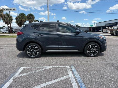 Dusk Blue 2021 Hyundai TUCSON Sport