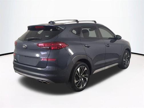 Dusk Blue 2021 Hyundai TUCSON Sport