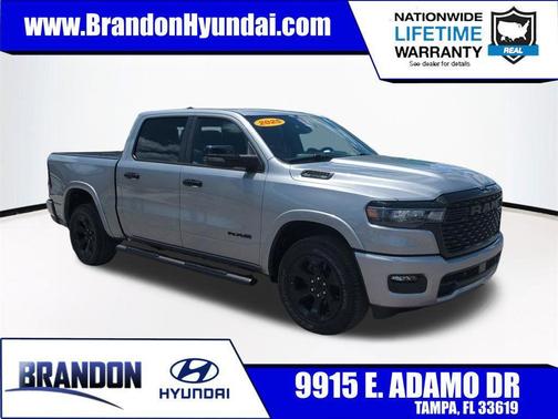 Billet Silver Metallic Clearcoat 2025 RAM 1500 Big Horn/Lone Star