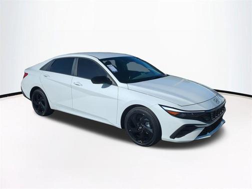 Serenity White 2026 Hyundai ELANTRA Sport