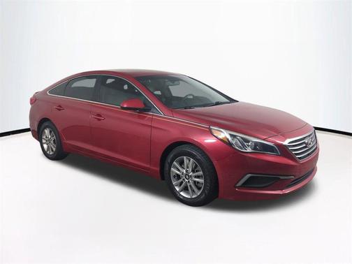 Scarlet Red 2017 Hyundai SONATA SE