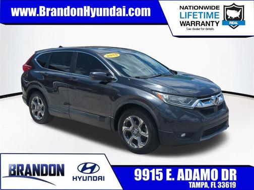 Gray 2019 Honda CR-V EX-L